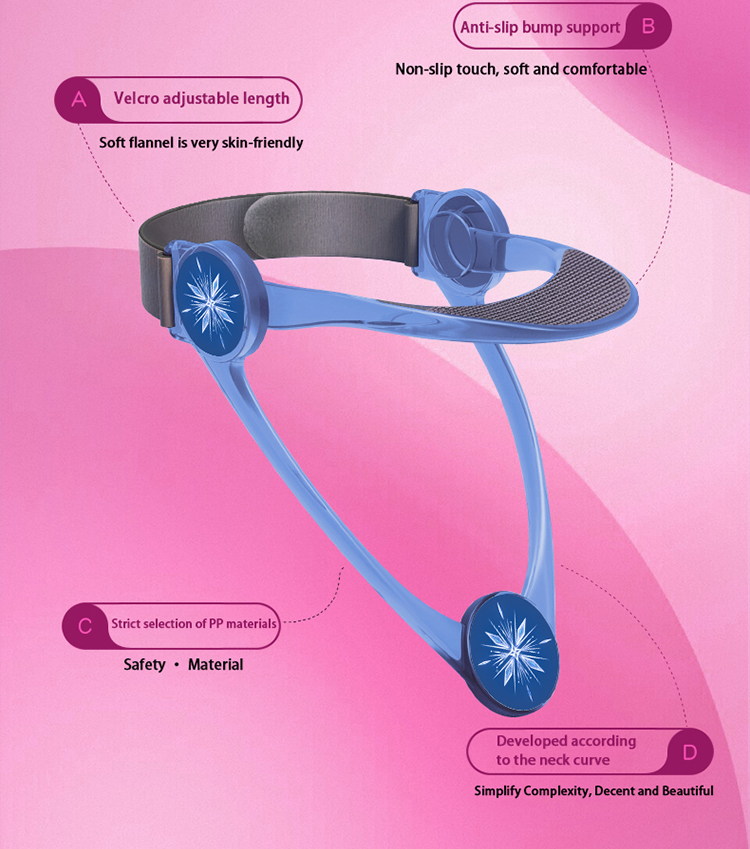 Neck Support - Ideal for Neck Posture Correction with Adjustable Neck Collar Cervical