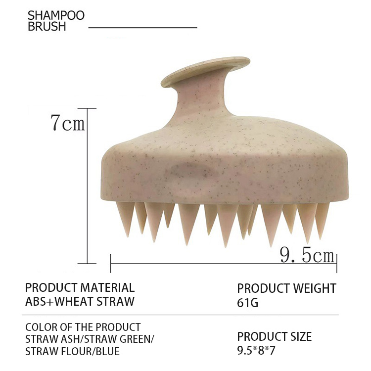 Scalp Massage Brush - Enhance Your Hair Care Routine with the Best Hair Shampoo Brush, Silicone Sham