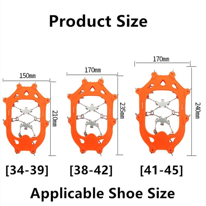 Anti Slip Crampons for Ice Product Details