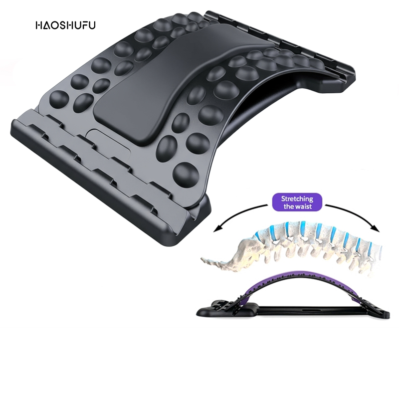 Custom Back Stretcher - Relieve Lower Back Pain, Back Massage & Lumbar Support