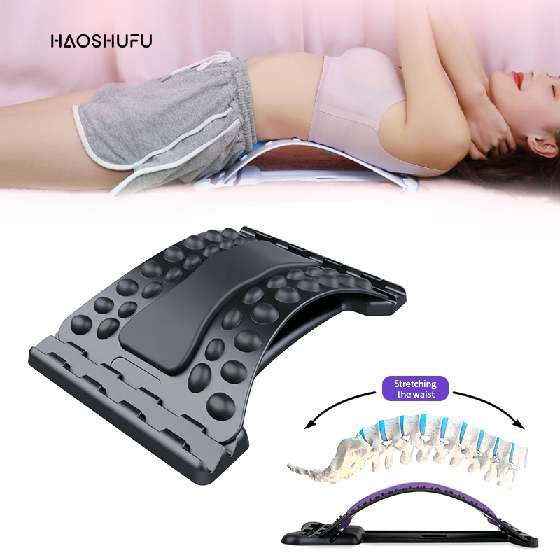 Custom Back Stretcher - Relieve Lower Back Pain, Back Massage & Lumbar Support