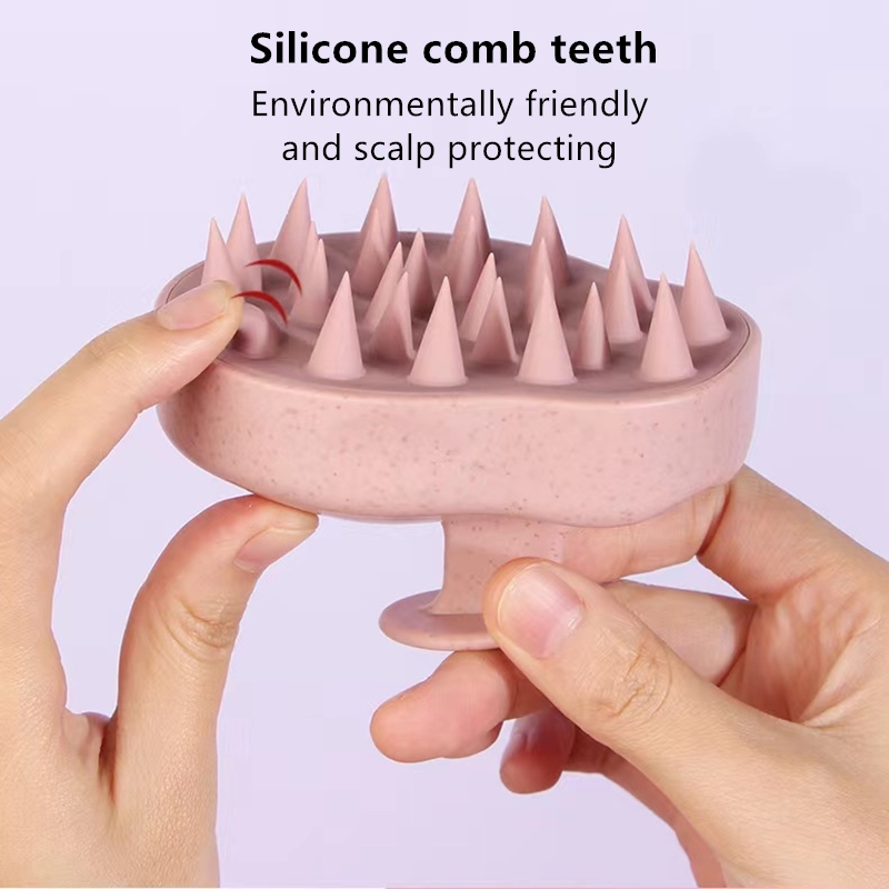 Scalp Massage Brush - Enhance Your Hair Care Routine with the Best Hair Shampoo Brush, Silicone Sham