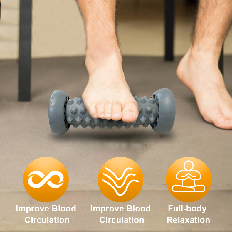 Foot Massager - Relieve Foot Pain with Trigger Point, Roller & More