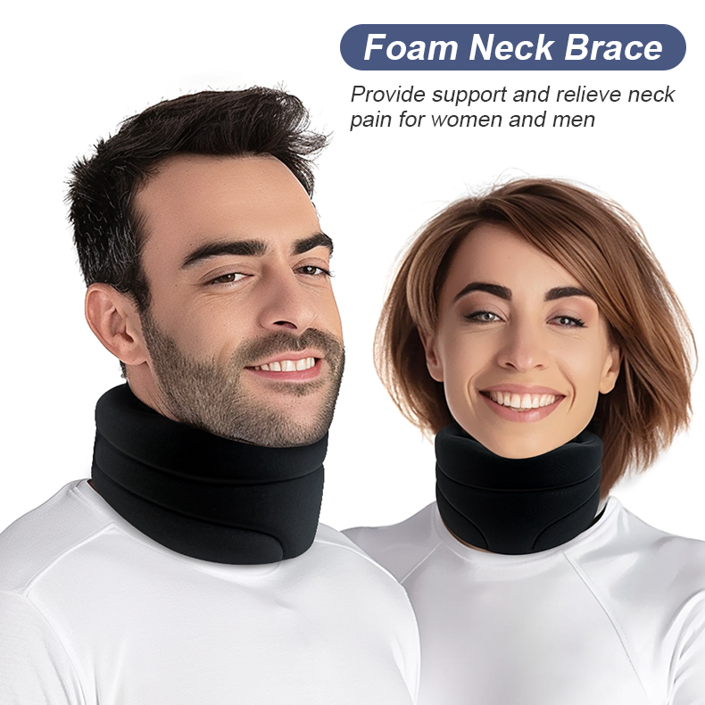 Neck Support - Soft Cervical Collar & Neck Support Brace for Pressure Relief