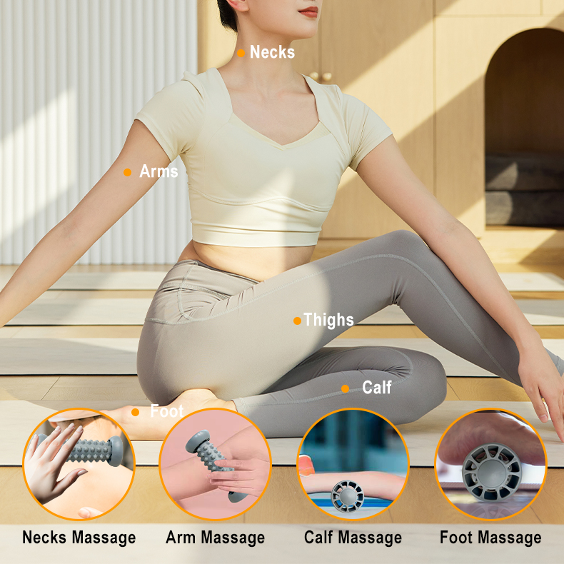 Foot Massager - Relieve Foot Pain with Trigger Point, Roller & More