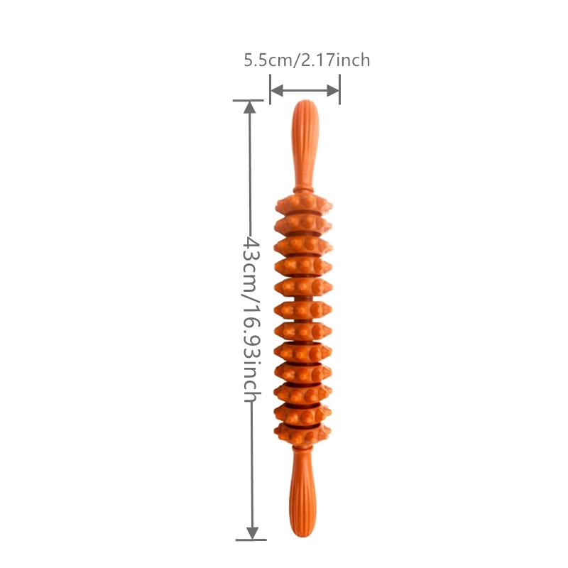 Roller Massager - 12 Wheel, Body & Muscle Relief