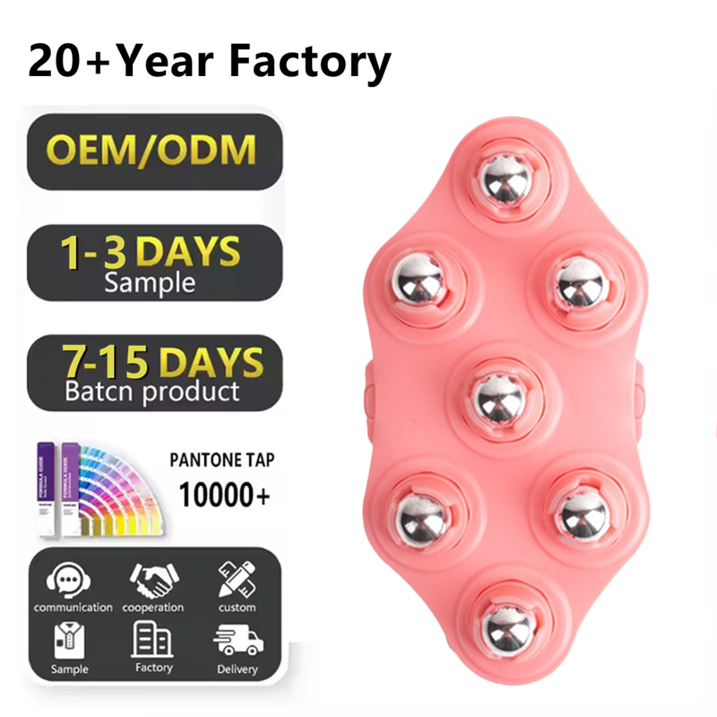 OEM/ODM Custom 7 Ball Body & Muscle Massage Roller