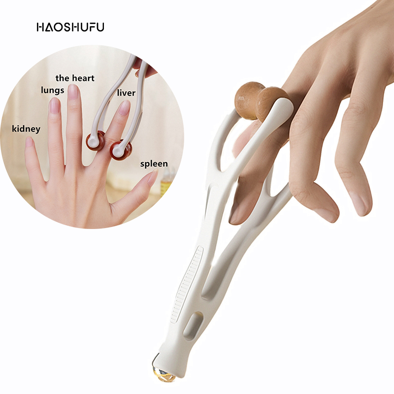 Bian Stone Hand Massager - Effective Hand Joint Massage Roller for Pain Relief