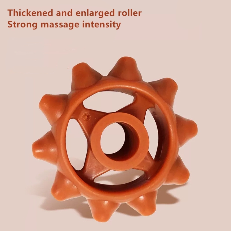 Roller Massager - 12 Wheel, Body & Muscle Relief