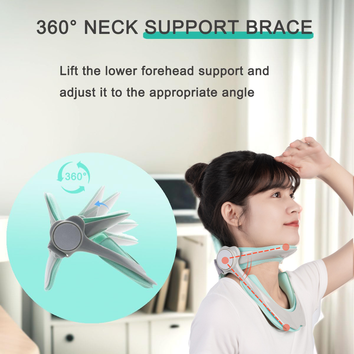 Neck Support: Ideal for Neck Posture Correction, Traction, and Relieving Neck Pain