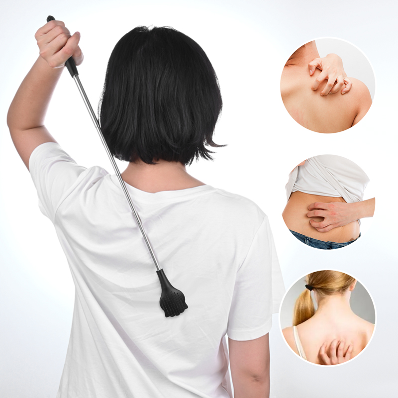 Back Scratcher: Telescoping, Retractable for Back Massage and Itch Relief