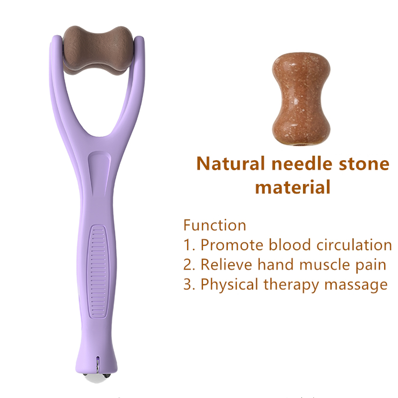 Bian Stone Hand Massager - Effective Hand Joint Massage Roller for Pain Relief