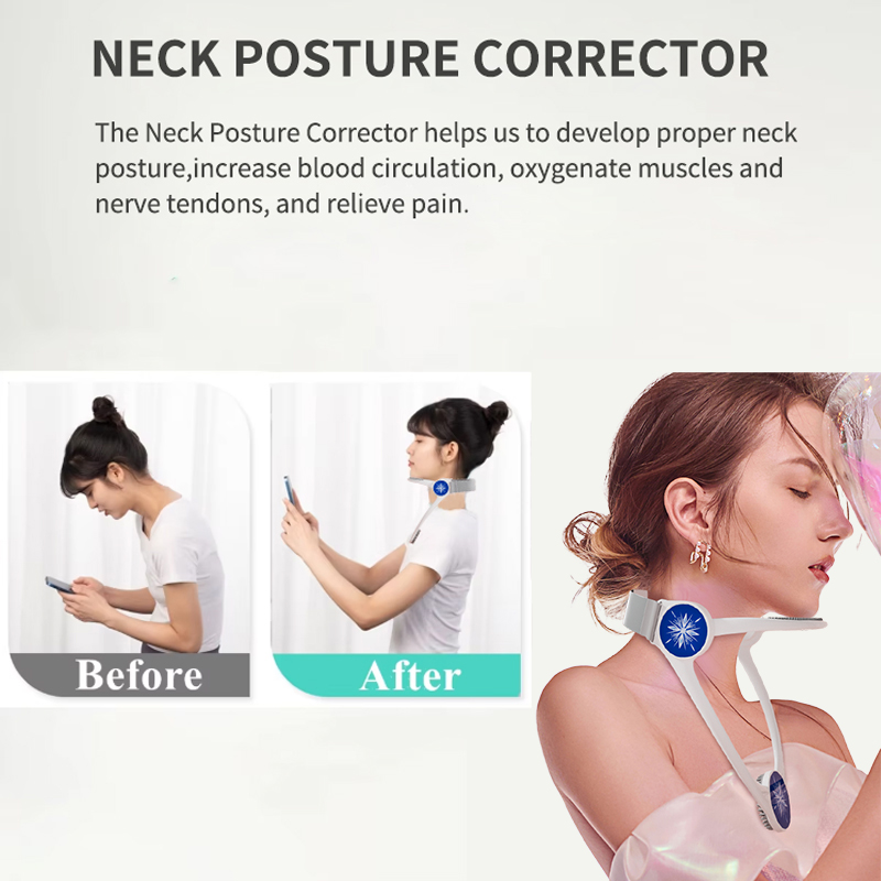 Neck Support: Neck Posture Corrector, Traction for Correcting Neck Posture and Relieving Neck Pain