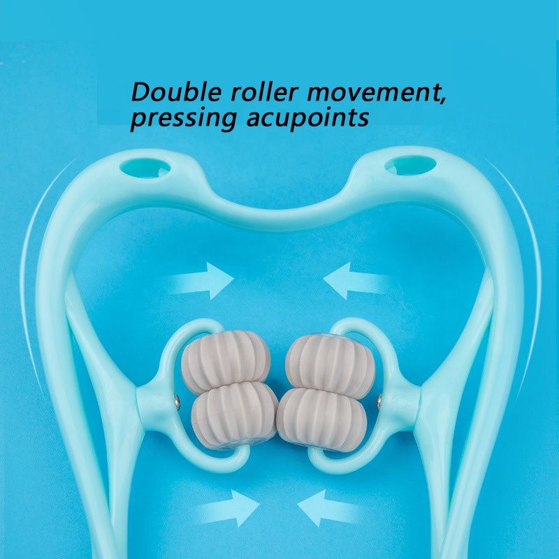 Neck Massager Roller - Relieve Neck Tension with Pressure Point Therapy