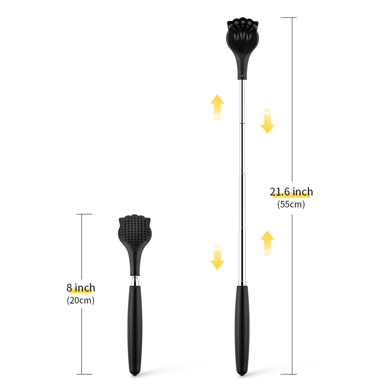 Back Scratcher: Telescoping, Retractable for Back Massage and Itch Relief