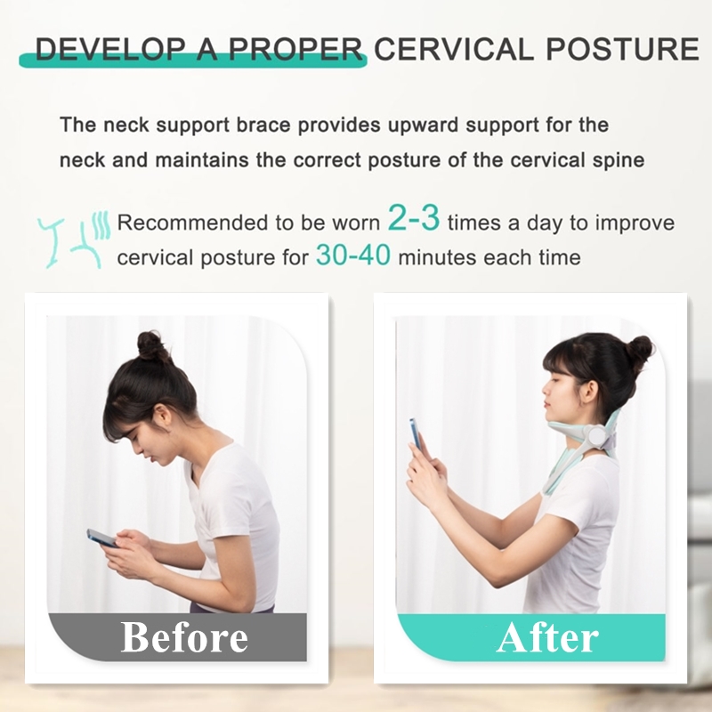 Neck Support: Ideal for Neck Posture Correction, Traction, and Relieving Neck Pain