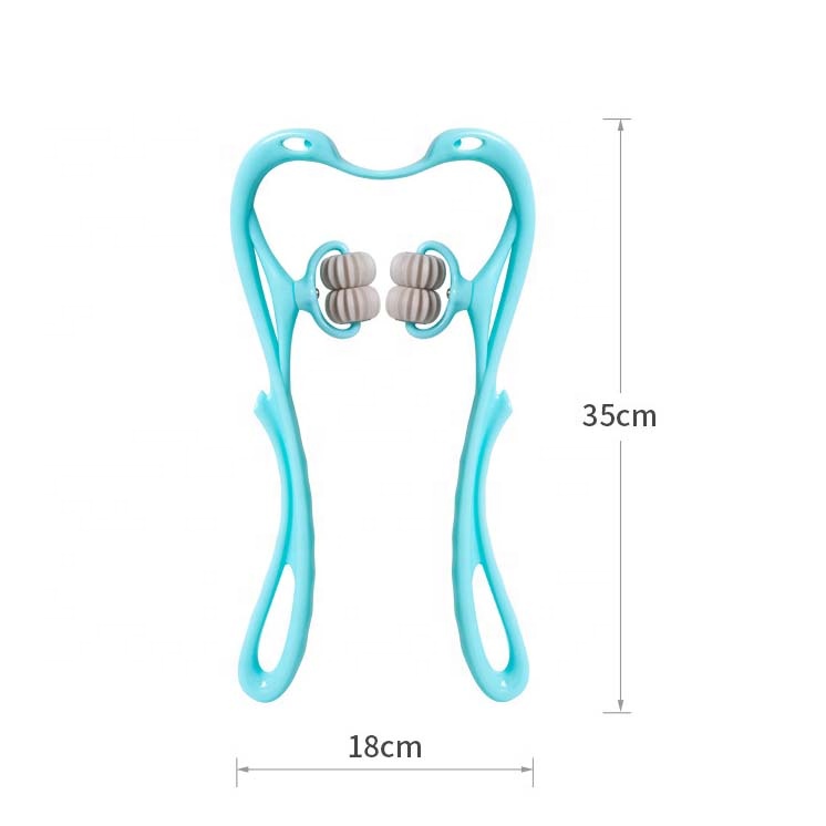 Neck Massager Roller - Relieve Neck Tension with Pressure Point Therapy