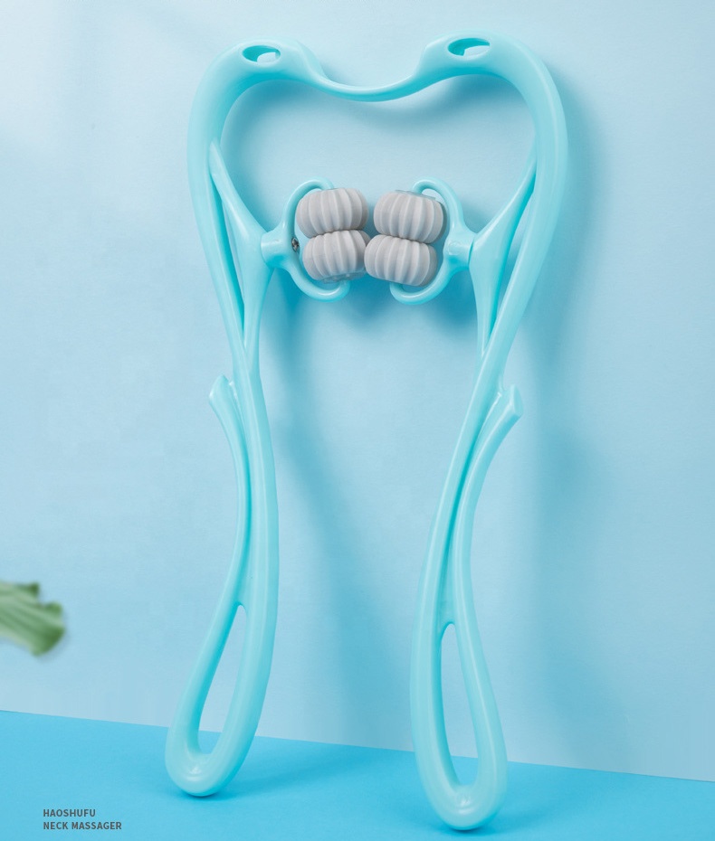 Neck Massager Roller - Relieve Neck Tension with Pressure Point Therapy