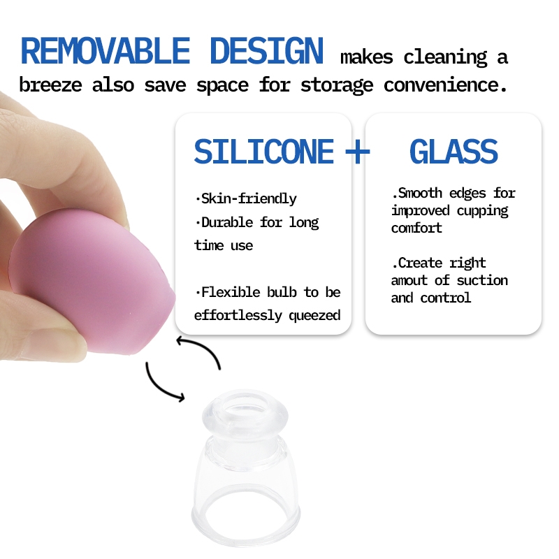 Face Cupping Cup - Enhance Your Facial Care with Silicone Facial Cupping and Cupping Therapy Massage
