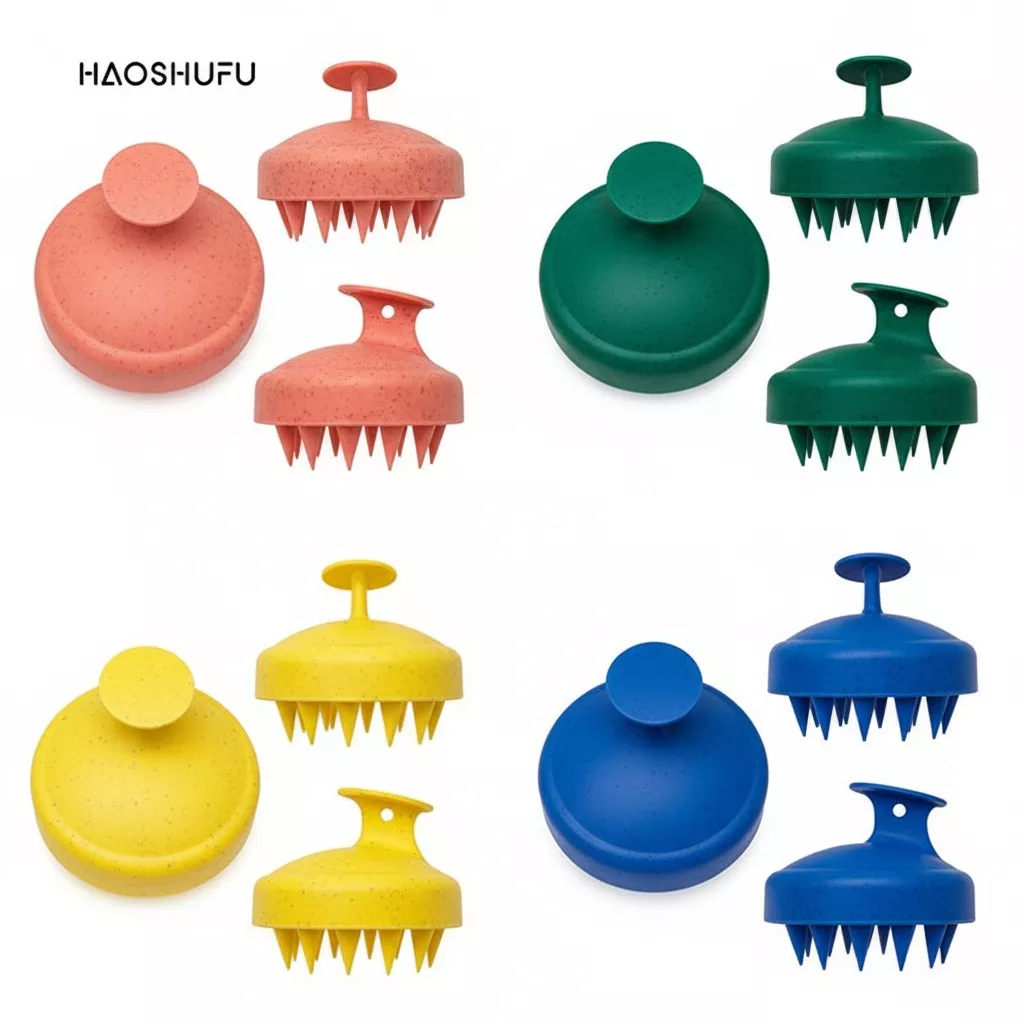 Custom Silicone Scalp Massage Brush: Ideal Hair Shampoo Brush for Superior Scalp Care
