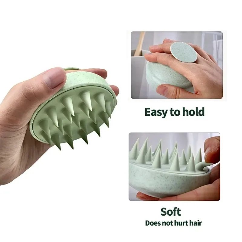 Custom Shampoo Brush for Hair Scalp Massage