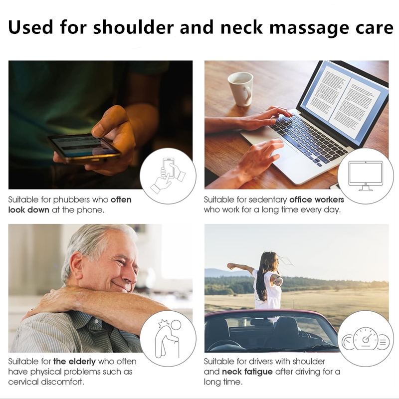 Neck and Shoulder Massager - Relieve Neck and Shoulder Fatigue
