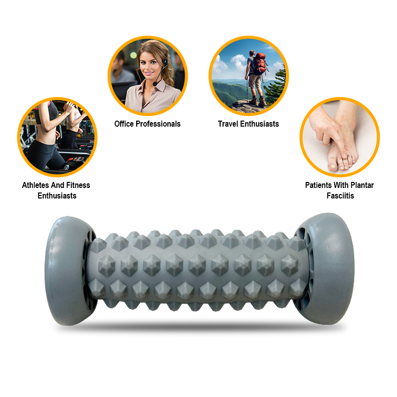 Foot Massager - Relieve Foot Pain with Trigger Point, Roller & More